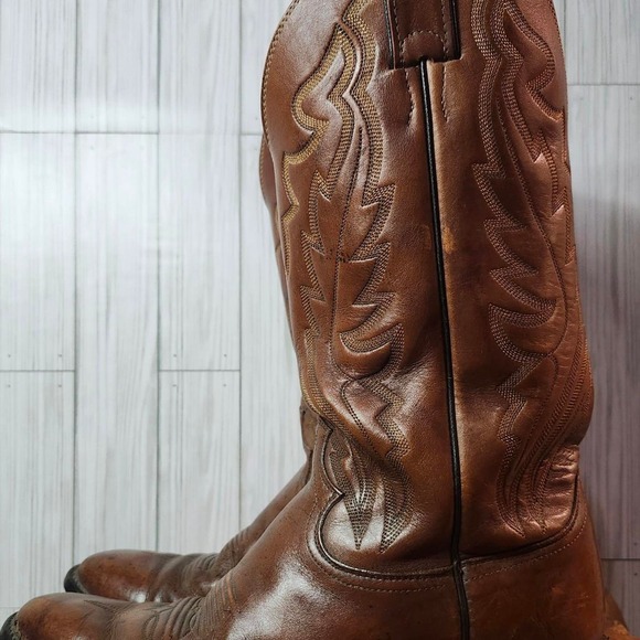 Classic Brown Leather Men\'s Boots main image 6